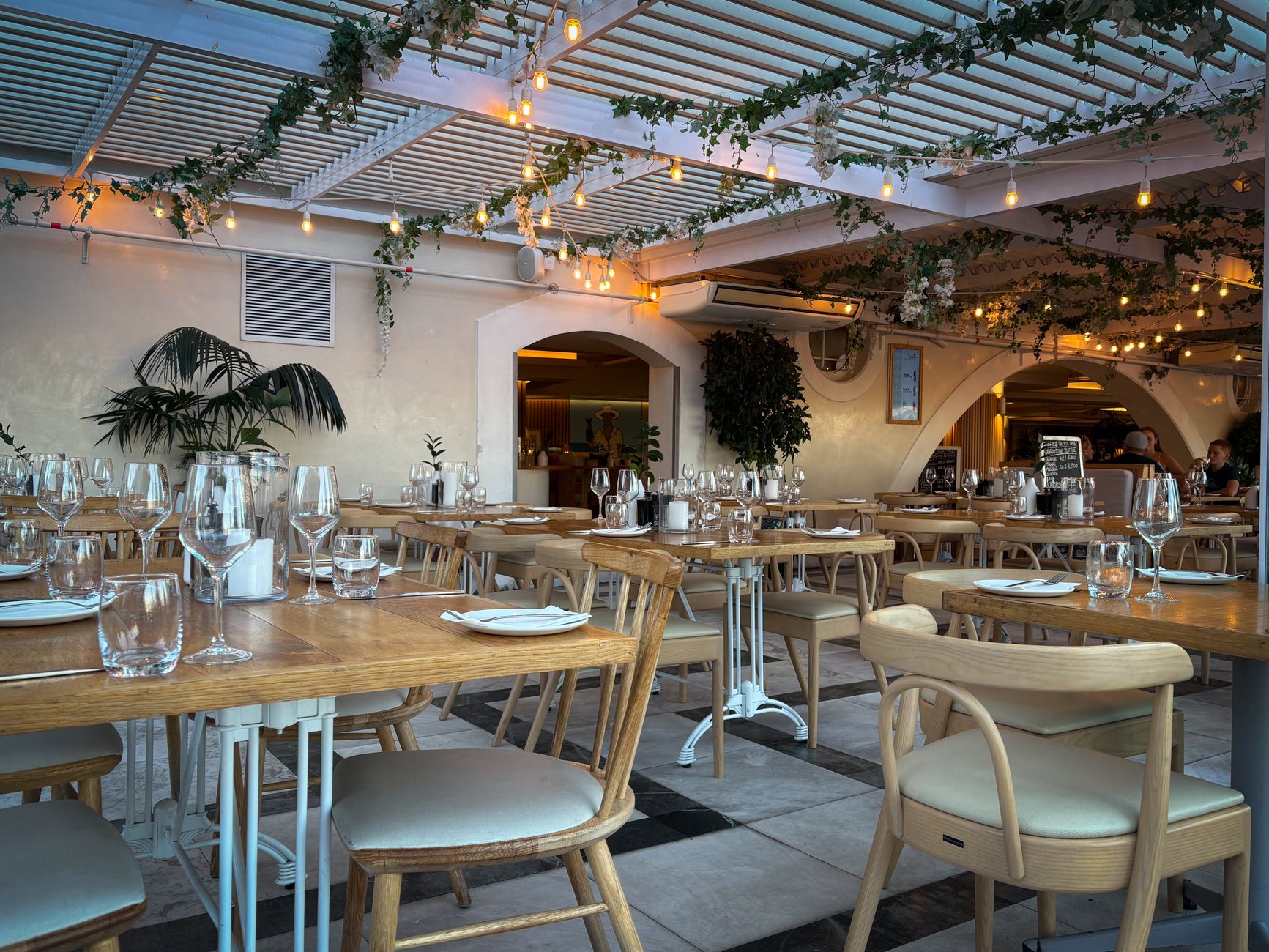 Salle du restaurant La Fine Fourchette